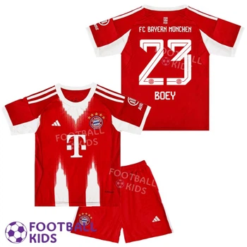 Детская футбольная форма BOEY 23 Бавария Мюнхен 2025-2026 Home 125-135 см (set4433-130395-4)