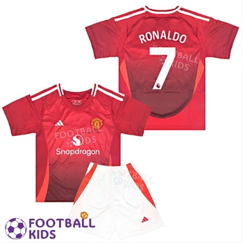 Дитяча футбольна форма RONALDO 7 Манчестер Юнайтед 2024-2025 Home 135-145 см (set35781-123947-4)