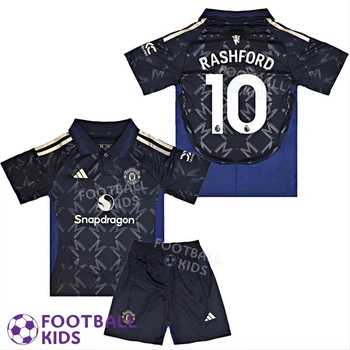 Дитяча футбольна форма RASHFORD 10 Манчестер Юнайтед 2024-2025 Away 135-145 см (set36061-127935-4)