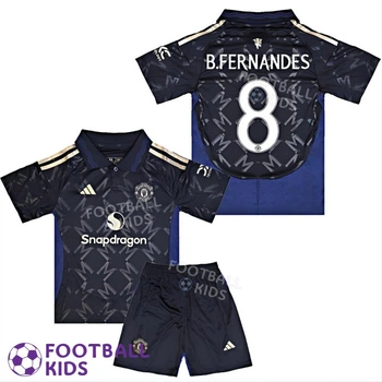 Детская футбольная форма B.FERNANDES 8 Манчестер Юнайтед 2025 Away 145-155 см (set3606-127938-4)