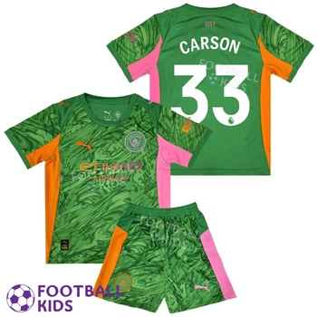 Форма воротарська CARSON 33 Манчестер Сіті 2026 Goalkeeper Green 125-135 см (set44571-131403-4)