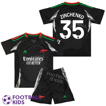 Детская футбольная форма ZINCHENKO 35 Арсенал 2024-2025 Away 125-135 см (set35851-124153-4)
