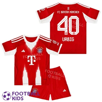 Детская футбольная форма URBIG 40 Бавария Мюнхен 2025-2026 Home 155-165 см (set4433-130408-4)
