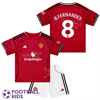 Дитяча футбольна форма B.FERNANDES 8 Манчестер Юнайтед 2026 Home 155-165 см (set44101-128755-4)