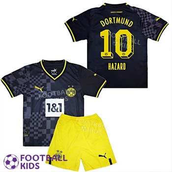 Дитяча футбольна форма HAZARD 10 Боруссія Дортмунд 2023 Away 155-165 см (set3313-119606-4)