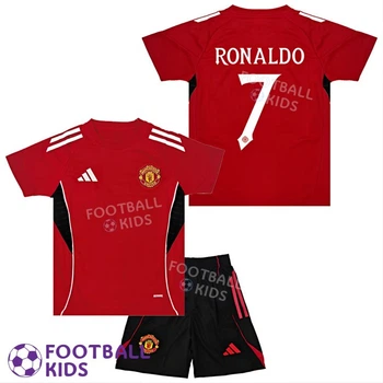 Детская футбольная форма RONALDO 7 Манчестер Юнайтед 2025-2026 Training Red 145-155 см (set4420-129043-4)