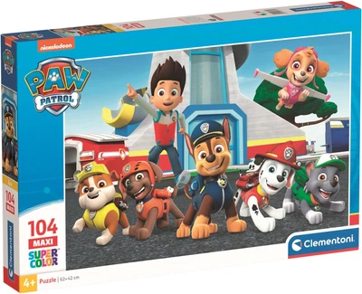 Пазл Clementoni Paw Patrol серия MAXI 104 элемента (23753) (8005125237531)