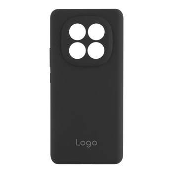 Чохол Liquid Silicone (AA) Full Camera для Xiaomi Redmi Note 14 Pro+ 5G Колір 15.Dark Grey