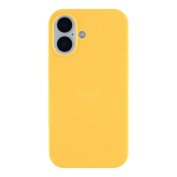 Чохол Silicone Case Full Size (AA) для iPhone 16 Колір 04.Yellow