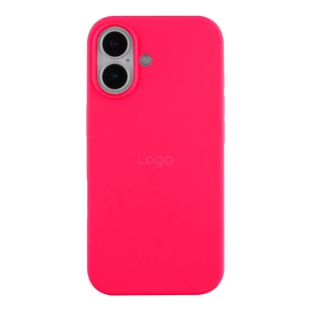 Чохол Silicone Case Full Size (AA) для iPhone 17 Колір 38.Shiny Pink
