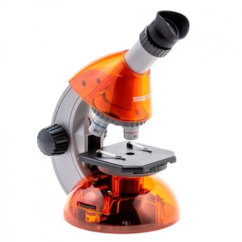 Микроскоп Sigeta Mixi с адаптером для смартфона 40x-640x Orange (65913) (285549)