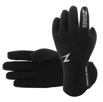 Рукавиці для триатлону неопренові Zoggs Neo Gloves 3 mm чорні XXL (464046.BK.XXL)