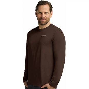 Фуфайка SKY THERMAL L/S M Jack Wolfskin 1808682_D0107 44 Коричневий (4064886598668)