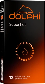 Презервативи Dolphi Super Hot 12 шт (4820144772924)