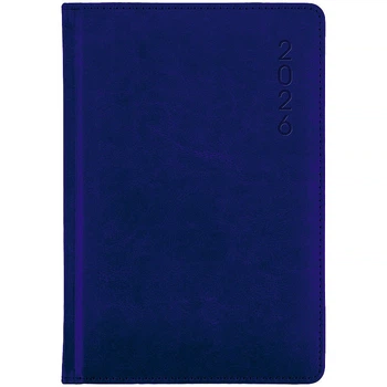Щоденник 2026 Classic Lux, 145*210, слп/т темно синій