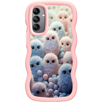 Чохол TPU Cloudy Pictures для Samsung Galaxy A35 Owls 73566
