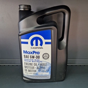Моторна синтетична олива масло Mopar Maxpro SAE 5W-30 5л. ( 68518205AA 68218921AC )