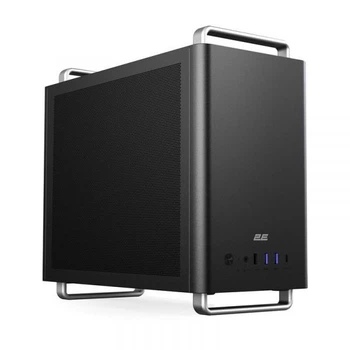 Корпус 2e Credo Mesh v300b-mh без бп, 2xUSB3.0, 1х usb 2.0, 1xUSB Type-C, 1x90мм, vga 310мм, mATX, чёрный 2e-v300b-mh