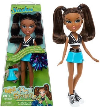 Ігровий набір Bratz Play Sportz Лялька Черлідерка Саша 29 см з аксесуарами (569565) (6900007577137)