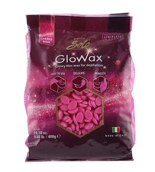 Гоячий воск ItalWax GloWax в гранулах 400 г, розовая вишня