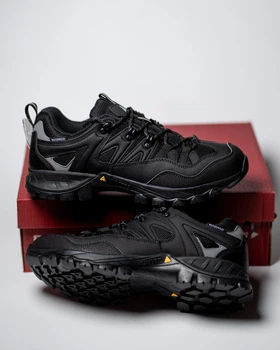 Мужские кроссовки Humtto Waterproof 140824A1 42 26.5 см Black черные водонепроницаемые (11112147)
