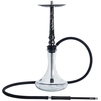 Кальян Tiaga Hookah Astra, серебро, утончённый стиль, высота 53 см на колбе Craft прозрачная 5092107