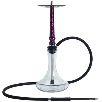 Кальян Tiaga Hookah Astra, нежно-розовый, утончённый стиль, высота 53 см на колбе Craft прозрачная 5092649