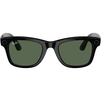 Смарт-очки Ray-Ban Meta Wayfarer Shiny Black Frame Green Lenses (RW4006 601/71 50-22) Б/У [149450]