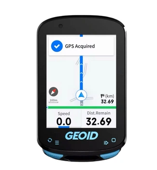 Велокомп'ютер GEOID CC600: GPS навігація, колірний екран, WiFi, Bluetooth, ANT+, IPX7