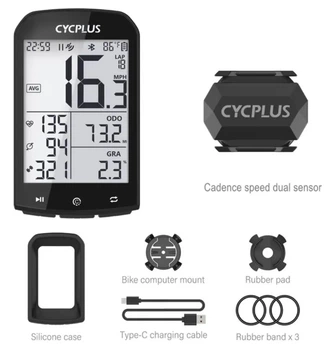 Велокомп'ютер GPS Cycplus M1+C3 Bluetooth 5.0/ANT+