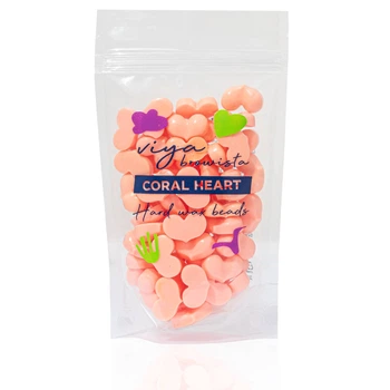 Воск Viya в гранулах для депиляции Browista Coral Heart 100 г