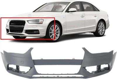 Передній бампер Audi A4 B8 12-16 (Elit) 8K0807065AGRU