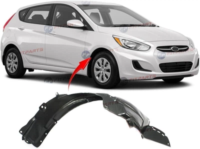 Подкрылок передний правый Hyundai Solaris 11-17 (FPS). 868121R010