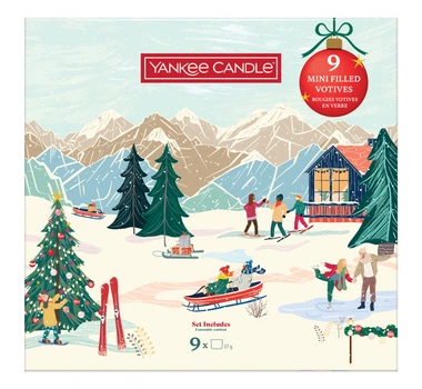 Подарунковий набір з 9 свічок Yankee Candle