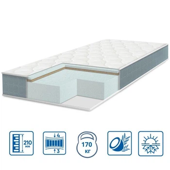 Матрац ортопедичний Pulson Bio 150x200 см (152532)