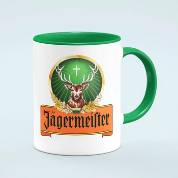 Чашка Jagermeister 330 мл Зелена