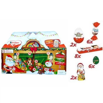 Адвент-календарь Kinder Mix 3D House ADVENT Дом 234 г