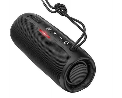 Аккумуляторная портативная Bluetooth колонка T&G мощностью 10 Вт с FM радио Черная