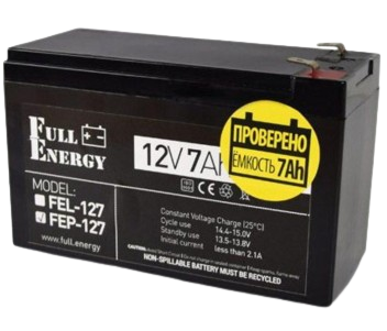 Свинцево-кислотна акумуляторна батарея Full Energy FEP-127 12В 7А·год AGM (FEP-127)