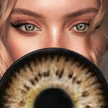 Карі контактні лінзи - Лялькові Карі 2 шт. від ELITE Lens