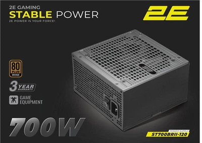 Блок питания 700W 2E Gaming Stable Power Pro (2E-ST700BRII-120)