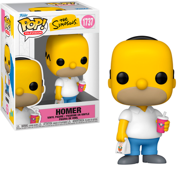 Фигурка Funko Pop Симпсоны Гомер The Simpsons Homer 10 см FP S H 1737