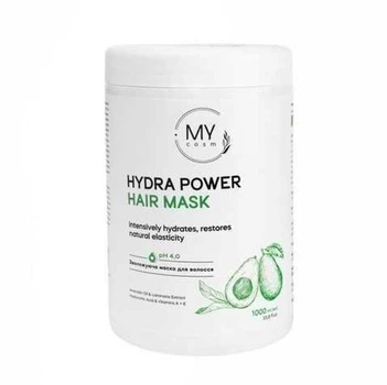 Зволожуюча маска для волосся My cosm Hydra Power Hair Mask 1000 мл