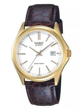 Мужские часы Casio MTP-1183Q-7A белые 30 м