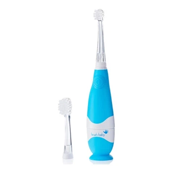 Звуковая зубная щетка для детей BRUSH-BABY BabySonic BLUE 0–3 лет (04401D)