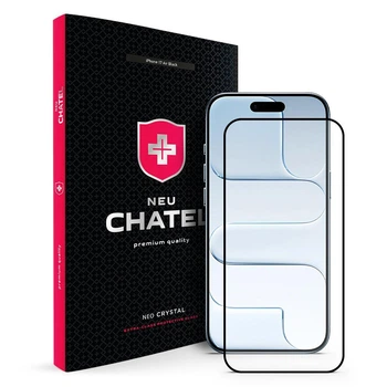 Захисне скло для телефону NEU Chatel Anti Peep Privacy Glass with Mesh for iPhone 17 Air Front Black