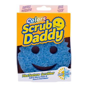 Губка-скрабер Scrub Daddy синя, 1 шт