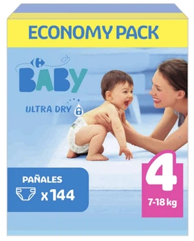 Підгузки My Baby 4 (7-18кг) 144шт