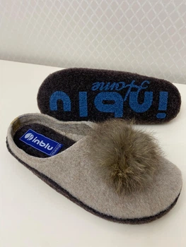 Капці жіночі повстяні Inblu P2 6x 36 бежеві