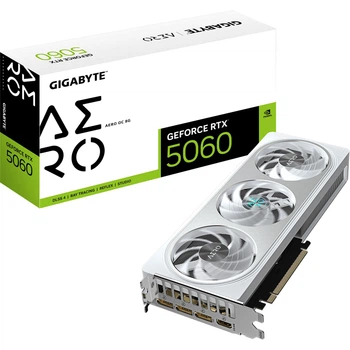 Відеокарта Gigabyte GeForce RTX 5060 AERO OC 8G (GV-N5060AERO OC-8GD) EU [133875]